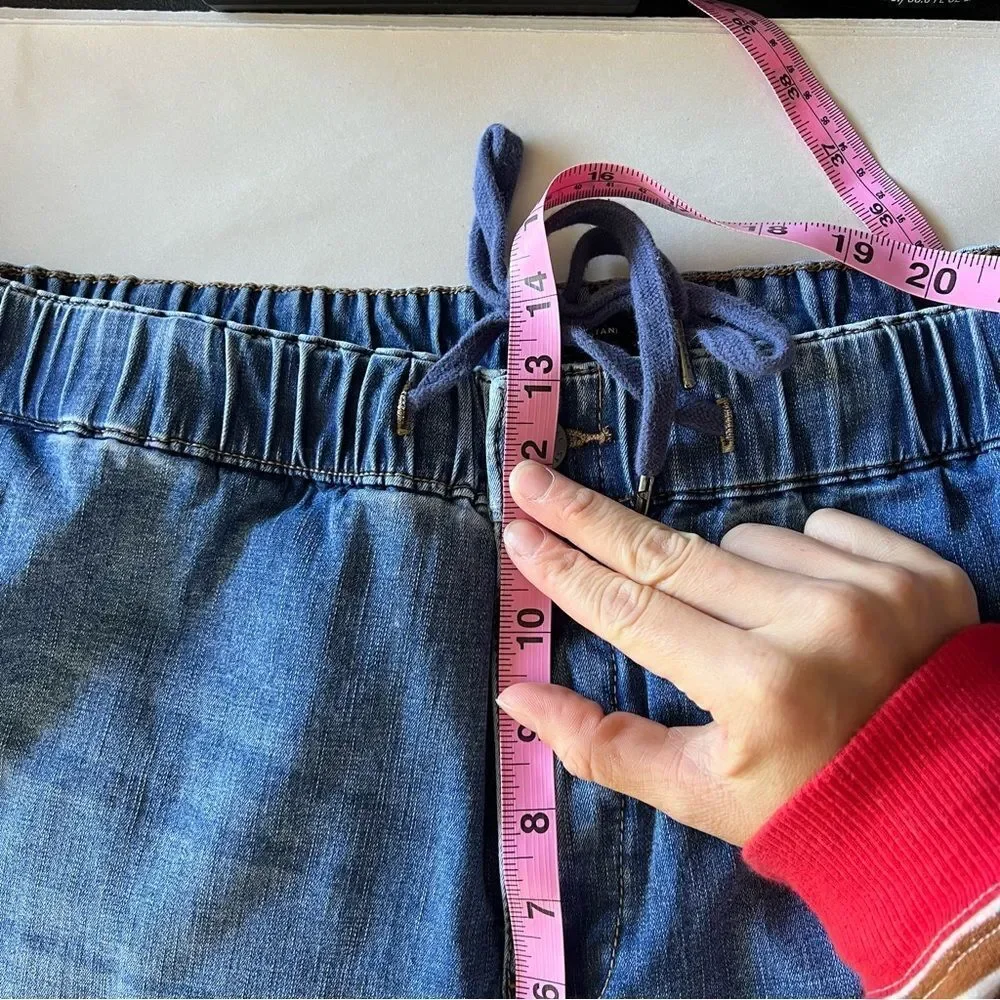 Universal Standard ComfortDenim Drawstring Jeans Straight Leg Blue Jeans size 1X